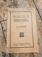 Nederlands voor 1940 boekwerk militair ceremonieel 1935, Nederland, Boek of Tijdschrift, Ophalen of Verzenden, Landmacht