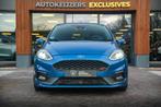 Ford Fiesta 1.5 EcoBoost ST-3 Performance 200PK Navi, Auto's, Voorwielaandrijving, Euro 6, 1188 kg, Blauw