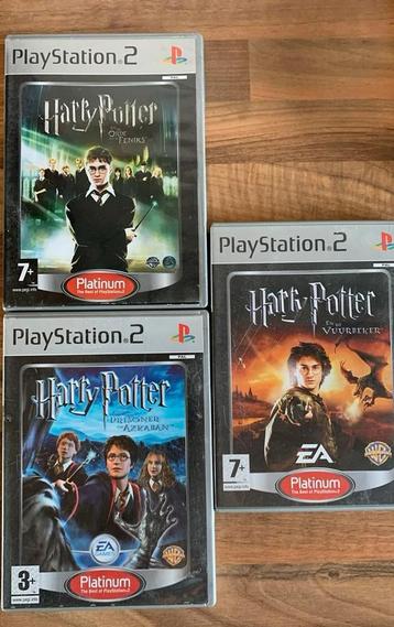 PlayStation 2 Harry Potter spellen 3x beschikbaar voor biedingen