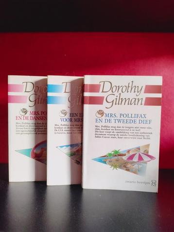 3 boekjes van Dorothy Gilman Mrs. Pollifax beschikbaar voor biedingen