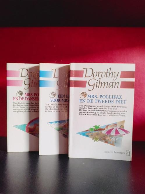3 boekjes van Dorothy Gilman Mrs. Pollifax, Boeken, Detectives, Zo goed als nieuw, Verzenden