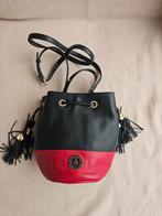 Tommy Hilfiger Lederen Handtas, Ophalen of Verzenden, Zo goed als nieuw, Zwart, Handtas