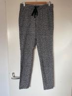Zwart/off-white broek met print van Helena Hart, Maat 38/40 (M), Verzenden, Zwart, Helena Hart
