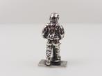 Zilveren miniatuur pottenbakker                         Z158, Ophalen of Verzenden, Zilver