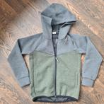 Mooi groen grijs vest maat 122-128, hema, rits en capuchon, Gebruikt, Jongen of Meisje, Trui of Vest, Ophalen of Verzenden