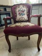 Prachtige geborduurde stoel, Huis en Inrichting, Stoelen, Ophalen of Verzenden, Zo goed als nieuw, Eén