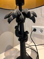 Tafellamp lamp sfeervol met kap, zwart, Ophalen of Verzenden, Zo goed als nieuw, Metaal, Minder dan 50 cm