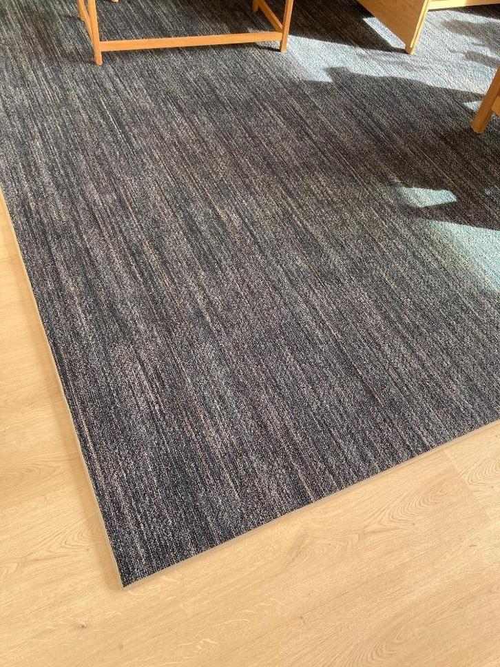 blauw vloerkleed 'Denin' lxb: 275 x 380 cm, Huis en Inrichting, Stoffering | Tapijten en Kleden, Gebruikt, 200 cm of meer, 200 cm of meer