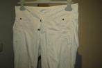 High Use creme kleurige broek apart model koort achter 38, Kleding | Dames, Maat 38/40 (M), Overige kleuren, Verzenden, High use
