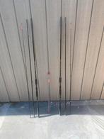 2 feeder hengels, Watersport en Boten, Ophalen of Verzenden, Zo goed als nieuw, Werphengel