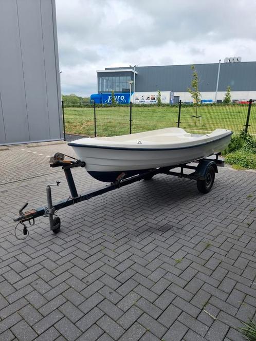 Quicksilver fish visboot 360 met mercury 4pk, Watersport en Boten, Hengelsport | Algemeen, Ophalen