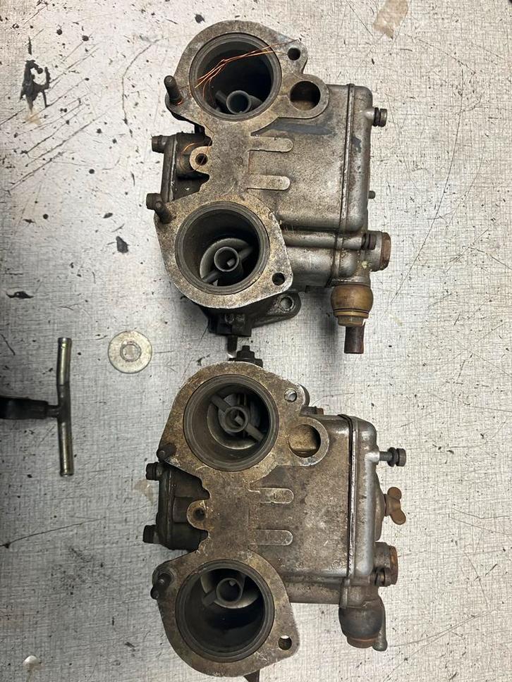 Dubbele Weber Carburateurs 40 DCOE 24, Auto-onderdelen, Brandstofsystemen, Oldtimer onderdelen, Gebruikt, Ophalen of Verzenden