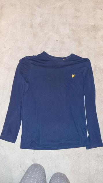 Longsleeve Lyle & Scott s shirt lange mouw katoen