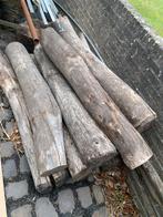 9 boomstam palen ( roninia? ), Ophalen, Zo goed als nieuw, Minder dan 180 cm, Palen
