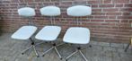 keuken stoel, Gebruikt, Drie, Ophalen of Verzenden, Metaal