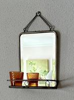 Spiegel met facetglas en tableau, Minder dan 50 cm, Ophalen of Verzenden, Zo goed als nieuw, Minder dan 100 cm