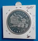 Canada  1 Dollar  zilver, Ophalen of Verzenden, Noord-Amerika, Losse munt, Zilver