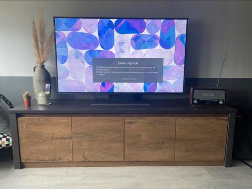 Tv-meubel incl. 4 opbergkastjes, Huis en Inrichting, Kasten | Televisiemeubels, Zo goed als nieuw, Minder dan 100 cm, 150 tot 200 cm