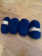 Breigaren acryl donkerblauw 170 gram, Hobby en Vrije tijd, Breien en Haken, Ophalen of Verzenden, Nieuw, Breien of Haken, Wol of Garen