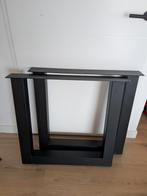 U-poten zwart, Ophalen, Tafelpoot, Gebruikt, 50 tot 100 cm