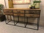 Dressoir Bruut Van 799,-  NU 399,-, Ophalen, 150 tot 200 cm, Nieuw, Met lade(s)