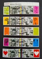Nederland 2003 nvph nr 2196 2197 Nelson Mandela 85, Ophalen of Verzenden, Gestempeld