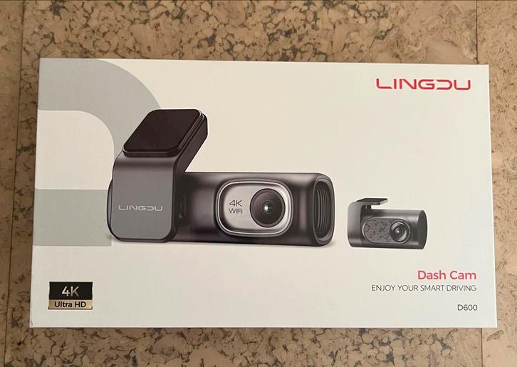 LINGDU Dashcam voor+achter + Azdome Hardwire Kit - Zo goed a, Computers en Software, Webcams, Zo goed als nieuw, Ophalen