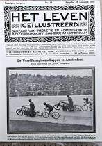 Fiets 1925: wereldkampioenschappen wielrennen te A'dam, Verzenden, Voor 1940, Gebruikt, Overige onderwerpen