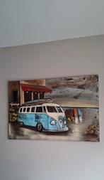 Metalen schilderij volkswagen busje, Ophalen