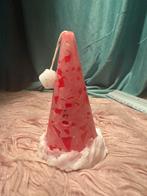 Rood wit kerstboomkaars 13 cm kaars kerst, Diversen, Kerst, Ophalen of Verzenden