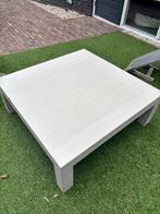 Massief Eiken Salontafel, Huis en Inrichting, Tafels | Salontafels, Ophalen, Gebruikt, 50 tot 100 cm, Vierkant