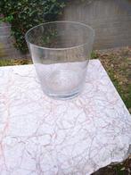 Vaas van glas, Overige kleuren, Ophalen of Verzenden, Minder dan 50 cm, Glas