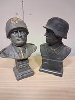 Mussolini en Duitse soldaten beelden, Ophalen of Verzenden, Overige soorten, Duitsland, Kunstobject