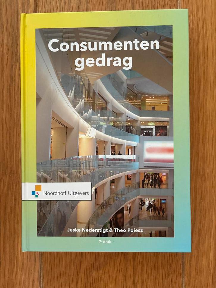 Consumentengedrag - Jeske Nederstigt & Theo Poiesz, Boeken, Studieboeken en Cursussen, Zo goed als nieuw, HBO, Gamma, Ophalen of Verzenden