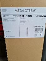 Metaloterm EN 100 rookkanaal 100cm - Nieuw in doos!, Ophalen of Verzenden