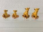 Disney Lion king mini beeldje met simba, Ophalen, Leeuwenkoning of Jungle Boek, Zo goed als nieuw, Beeldje of Figuurtje