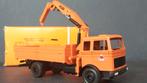Mercedes Benz LP Atlas laadkraan 1:50 Gescha Conrad Pol, Hobby en Vrije tijd, Modelauto's | 1:50, Verzenden, Zo goed als nieuw