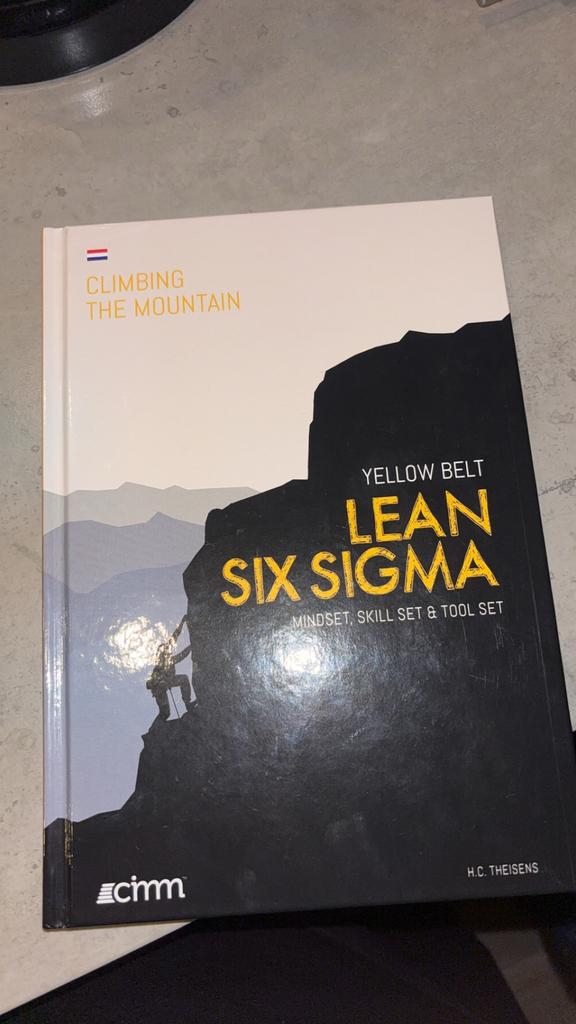 Lean Six Sigma Yellow Belt - Handboek, Ophalen, Nieuw, Vakgebied of Industrie