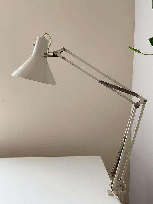 Vintage L4 architectenlamp, bureaulamp Jacob Jacobsen, Luxo, Huis en Inrichting, Lampen | Tafellampen, Gebruikt, 50 tot 75 cm