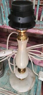 Onyx/Vintage/Lamp/Tafellamp, Ophalen of Verzenden