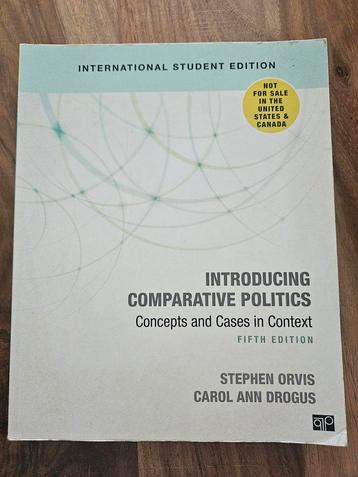 Introducing Comparative Politics - 5th Edition beschikbaar voor biedingen