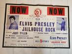 Elvis Presley filmposter jailhouse rock, Ophalen of Verzenden, Zo goed als nieuw