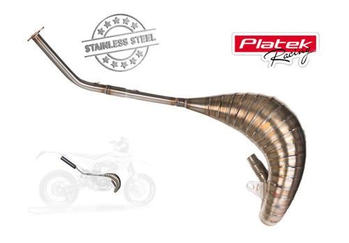 Platek Racing sport uitlaat, model 85-100 rechtsom AM6, Fietsen en Brommers, Brommers | Tuning en Styling, Nieuw, Ophalen of Verzenden
