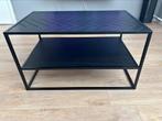 Mooie salon tafel met visgraat, Huis en Inrichting, Tafels | Salontafels, Zo goed als nieuw, Minder dan 50 cm, Rechthoekig, 50 tot 100 cm