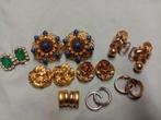 Lot vintage oorbellen, Verzenden, Overige materialen, Oorbellen, Met edelsteen