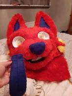 Furry hoofd €75,-, Hobby en Vrije tijd, Kostuums, Theaterbenodigdheden en LARP, Ophalen of Verzenden, Gebruikt