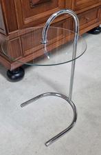 vintage IKEA Ry bijzettafel jaren 80, Huis en Inrichting, Tafels | Bijzettafels, Minder dan 55 cm, Rond, Ophalen, 45 tot 60 cm