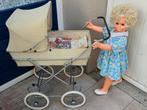 poppenwagen &leuke mooie nette grote pop ,los of als geheel, Ophalen