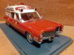 CADILLAC S&S AMBULANCE FIRE RESCUE, Hobby en Vrije tijd, Modelauto's | 1:43, Overige merken, Ophalen of Verzenden, Zo goed als nieuw