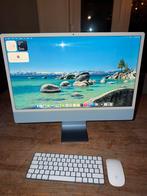 Apple iMac 24” M1 | BLAUW | NETTE STAAT, Computers en Software, Apple Desktops, Ophalen, 256 GB, 24", IMac